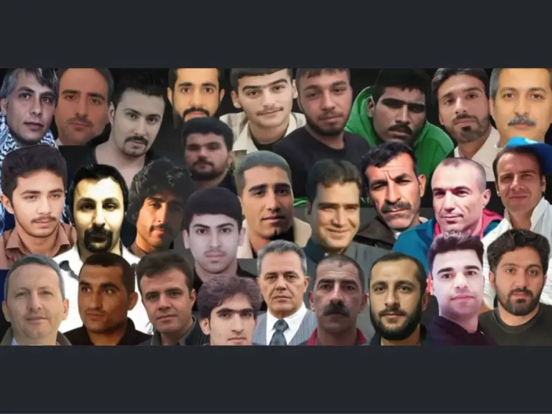 تقرير حقوقي: 33 سجينًا سياسيًا محكومون بالإعدام في إيران
