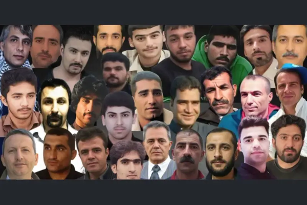 تقرير حقوقي: 33 سجينًا سياسيًا محكومون بالإعدام في إيران