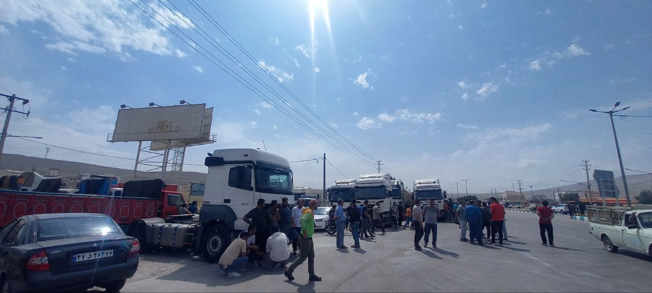 اتحادیه کامیونداران و رانندگان: ۱۰۵ شهر در اعتصاب و اعتراضند