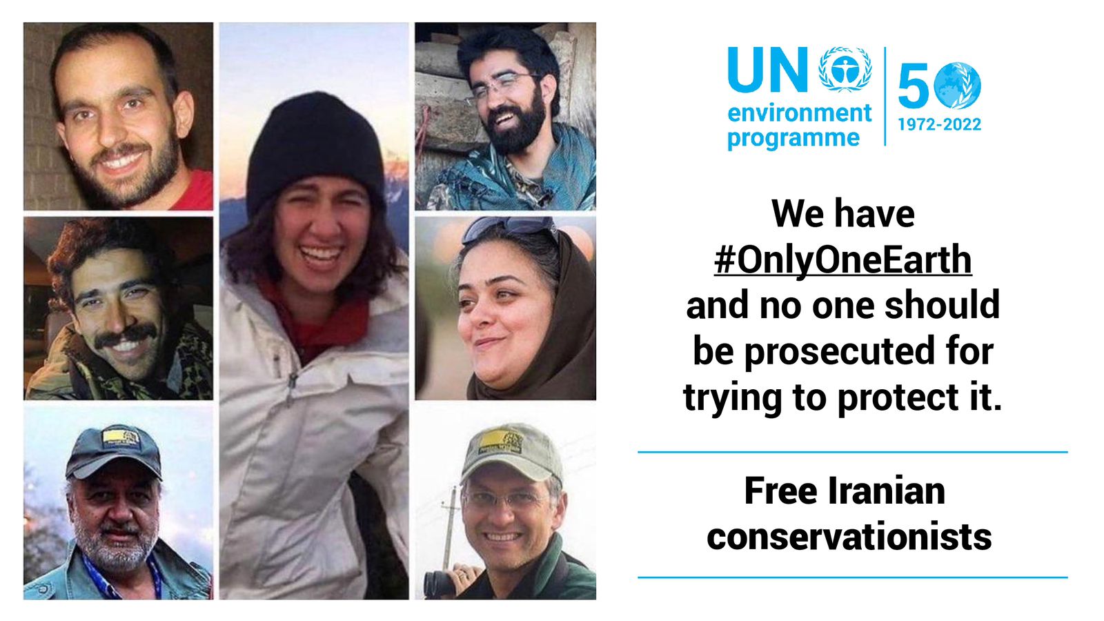 UN Environment Director Calls For Freeing Iran Conservationists