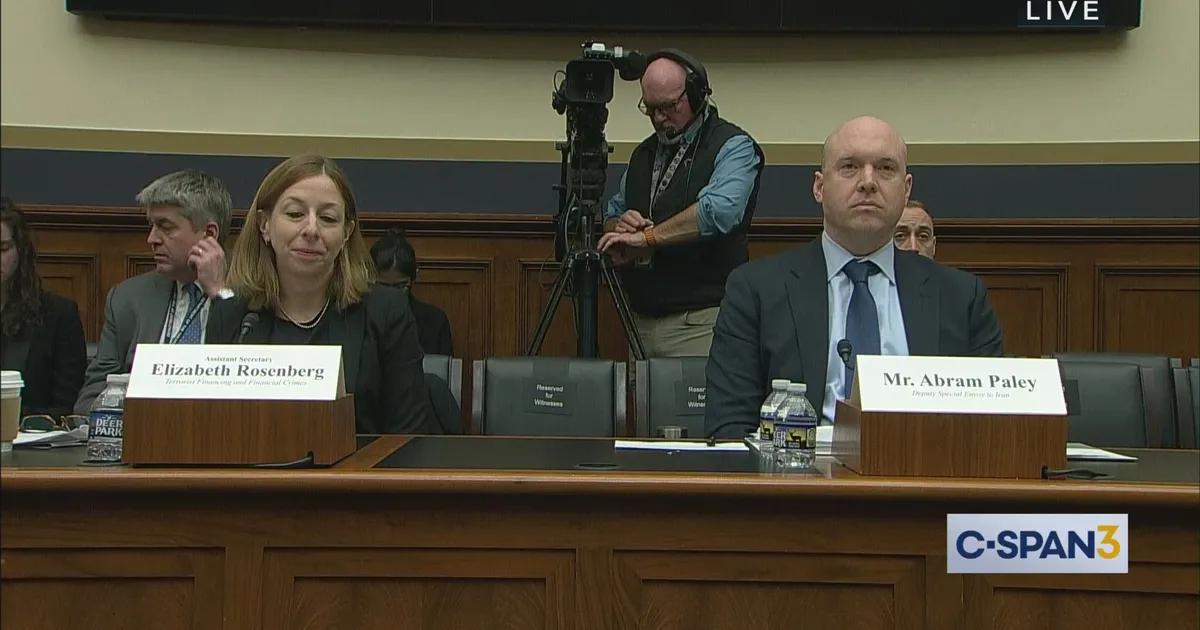 US Lawmakers Grill Administration On Iran's Access To Funds