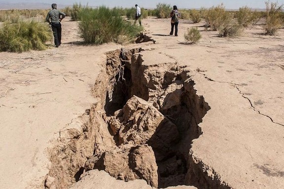 Land subsidence in Iran