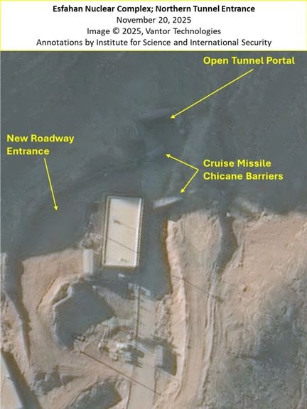 موسسه علوم و امنیت بینالملل: تهران برنامه هستهای را در سایتهای باقیمانده دنبال میکند