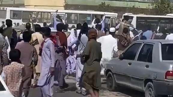 Protests in Iran's Zahedan on September 30, 2022
