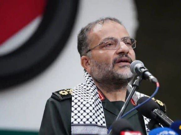 The head of Iran’s paramilitary Basij organization, Brigadier General Gholamreza Soleimani