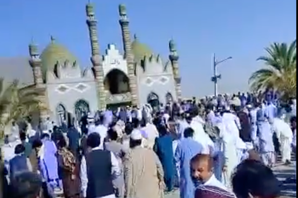 Iranians In Zahedan Hold Silent Antiregime Rally