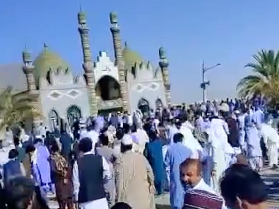 Friday prayers in the city of Zahedan on June 30, 2023