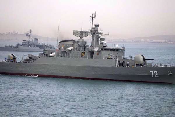 Iranian Warship Alborz Enters Tumultuous Red Sea