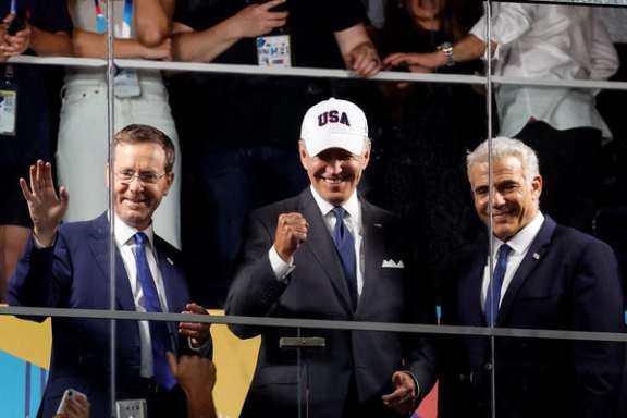 President Joe Biden visiting Israel in July 2022