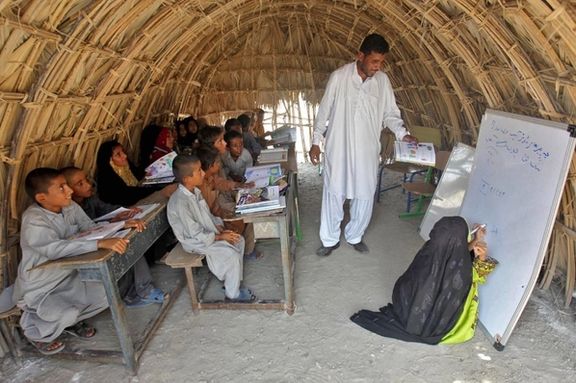 A classroom in southeastern province of Sistan-Baluchestan (file photo)