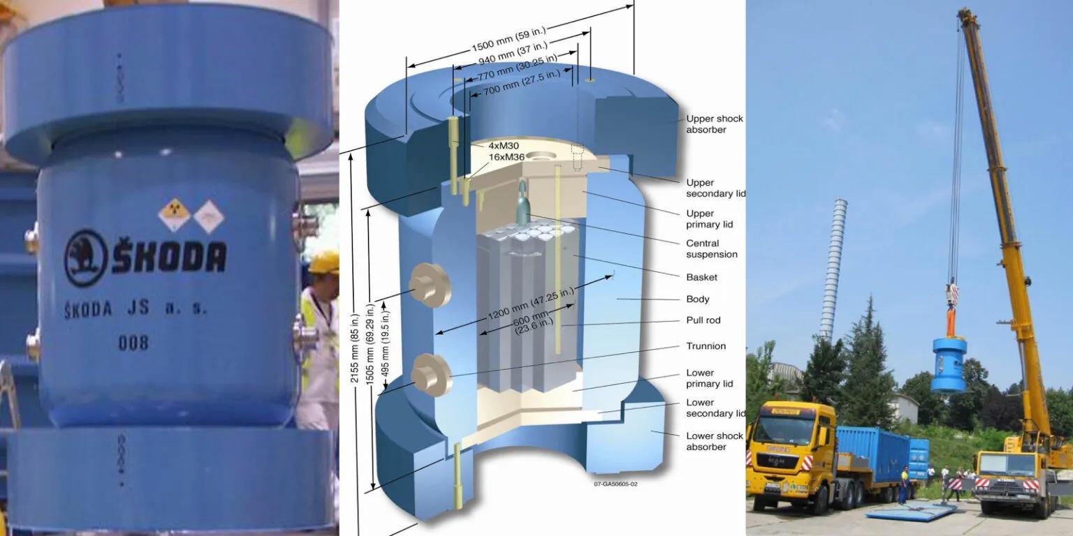 محفظه‌های حمل‌ونقل مواد هسته‌ای 