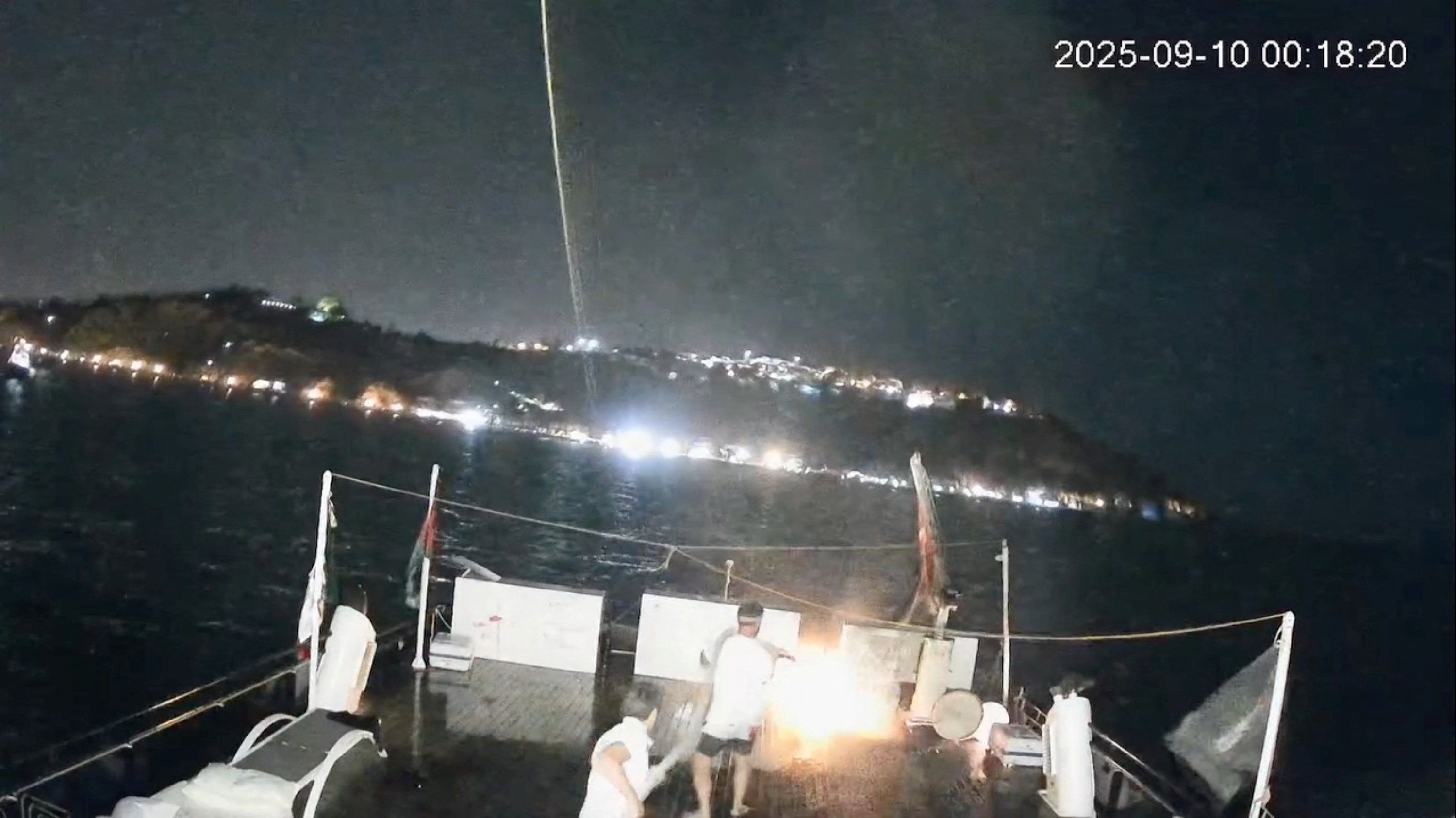 سازمان‌دهندگان ناوگان راهی غزه از حمله احتمالی به یک قایق خبر دادند