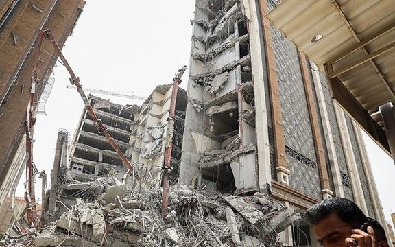 Authorities Accused Of Cover Up In Deadly Building Collapse In Iran