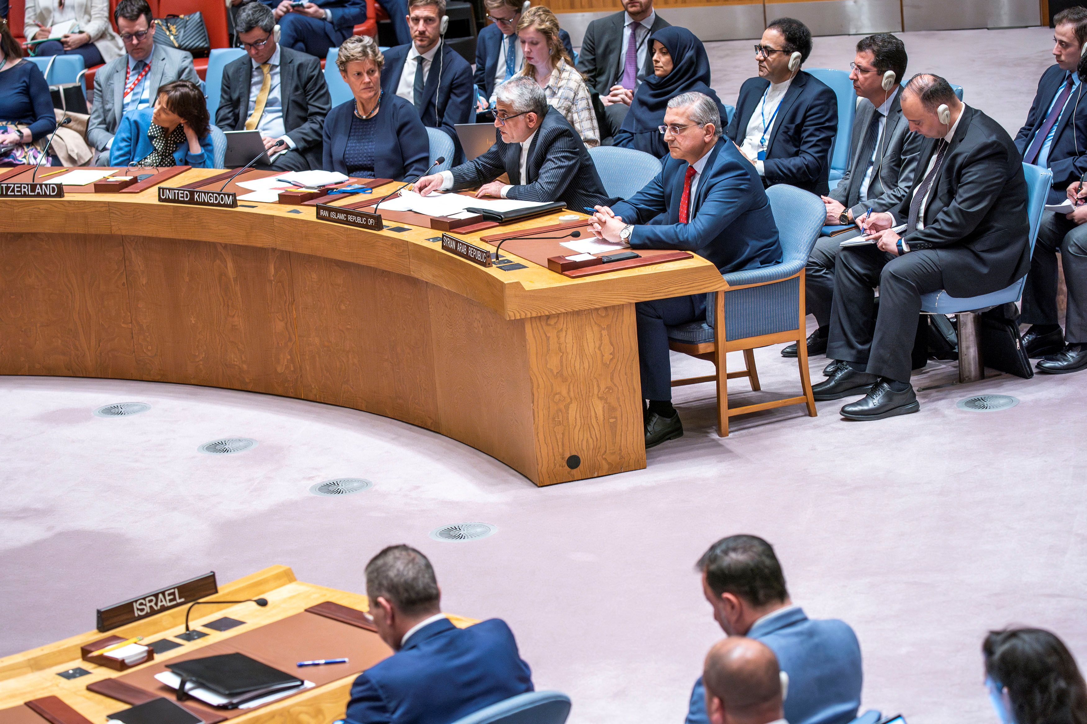 UN Security Council Convenes Amid Looming Israeli Response To Iran