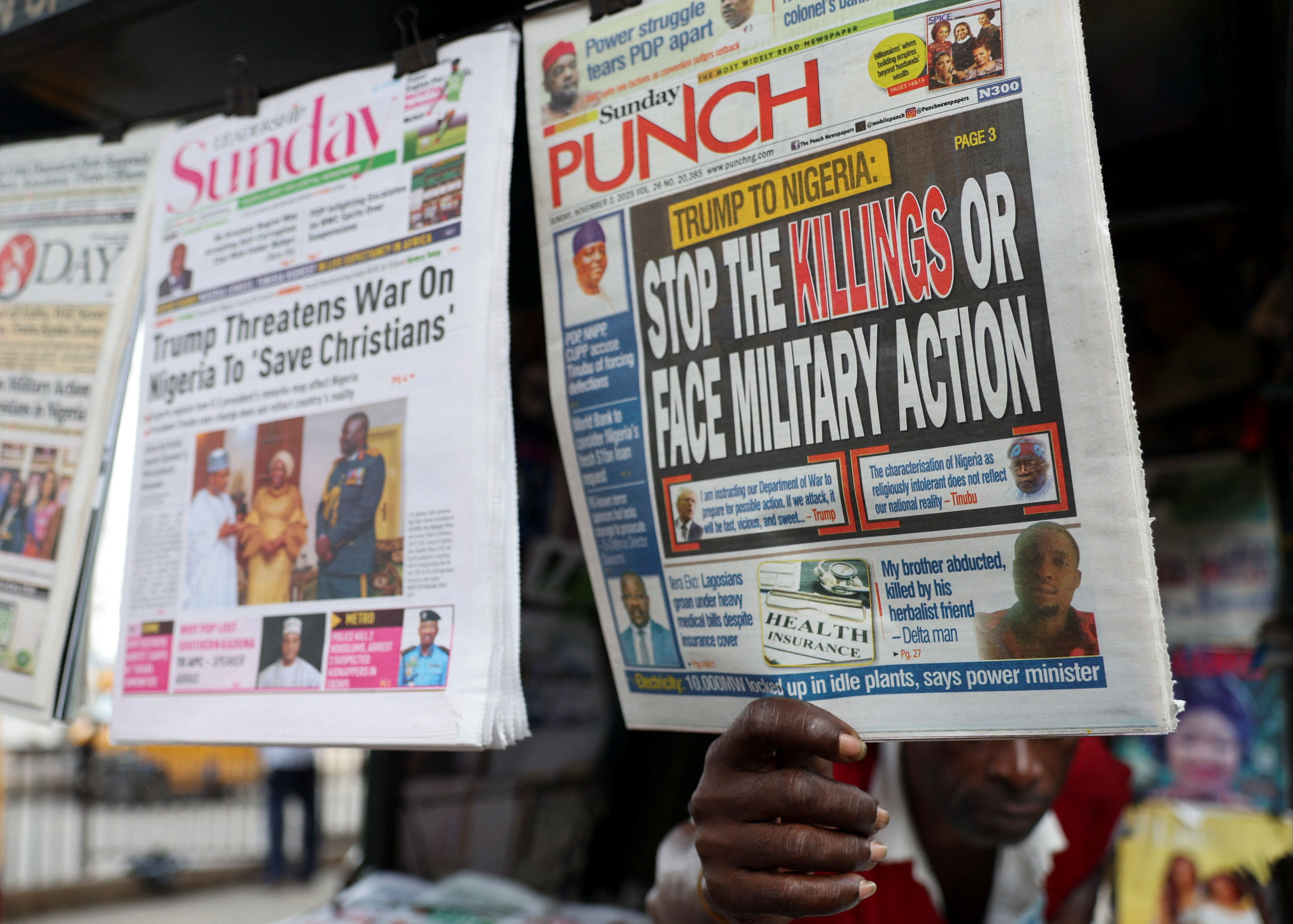 پس از تهدید ترامپ به اقدام نظامی، نیجریه خواستار دیدار رهبران دو کشور شد