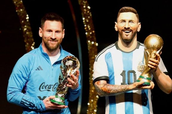 مسی در مراسم رونمایی از تندیس خودش؛ هر جامی که میخواستم کسب کردم حالا فقط لذت میبرم