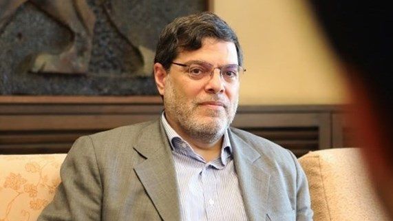 Mohammad Marandi, who often appears as media representative of the Islamic Republic