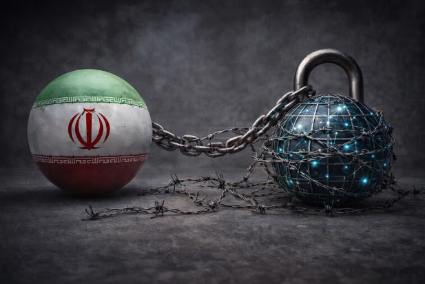 استمرار القيود الشديدة على الإنترنت في إيران؛ 20 دقيقة فقط للتجار بحضور مراقب أمني