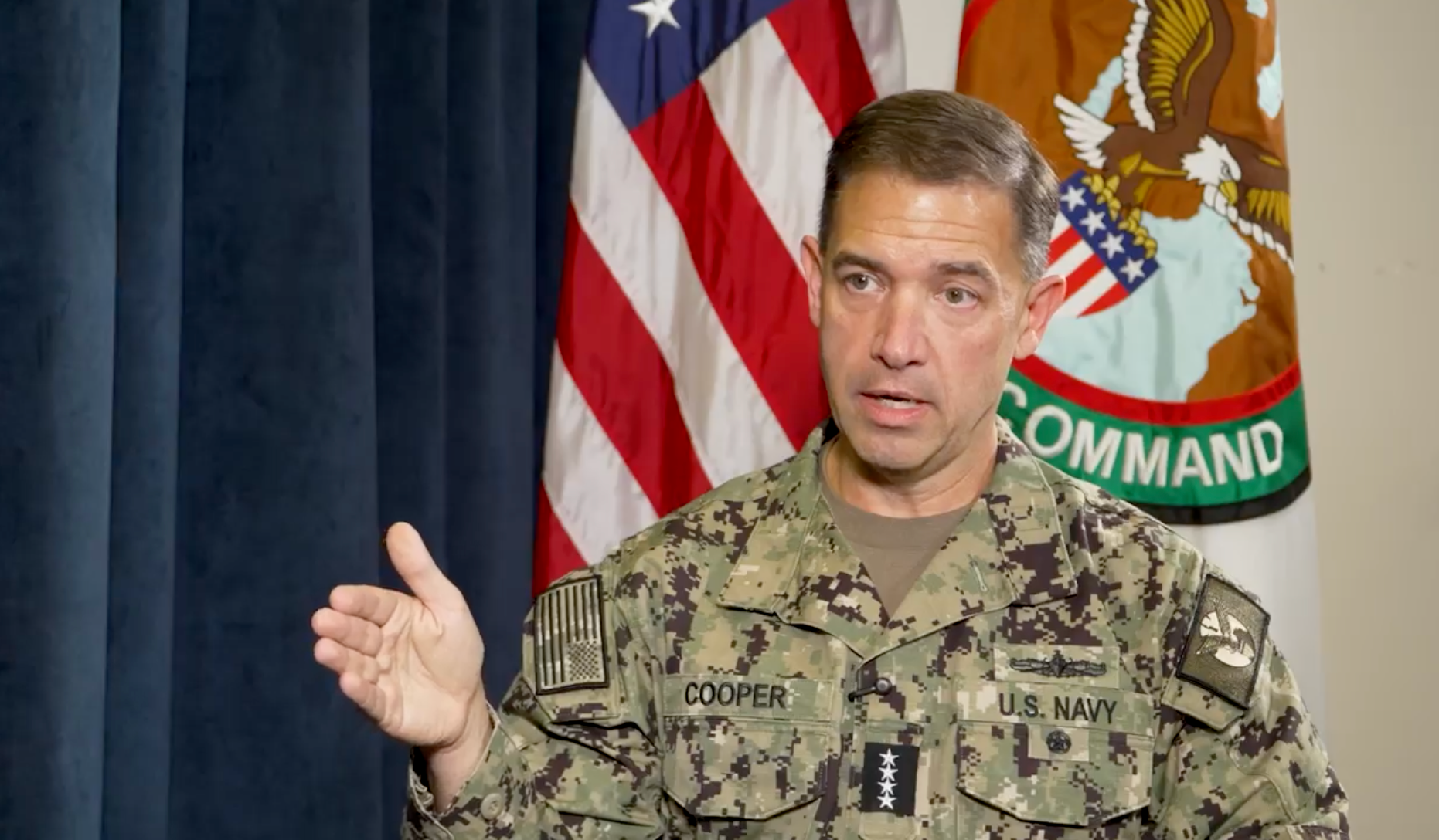 فرمانده سنتکام: ما مردم ایران را هدف قرار نمی‌دهیم، حکومت آنها را به خطر می‌اندازد