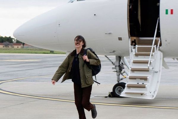 Italian journalist returns home after being freed from Iran