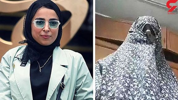 Iranian comedian Zeynab Mousavi (undated)