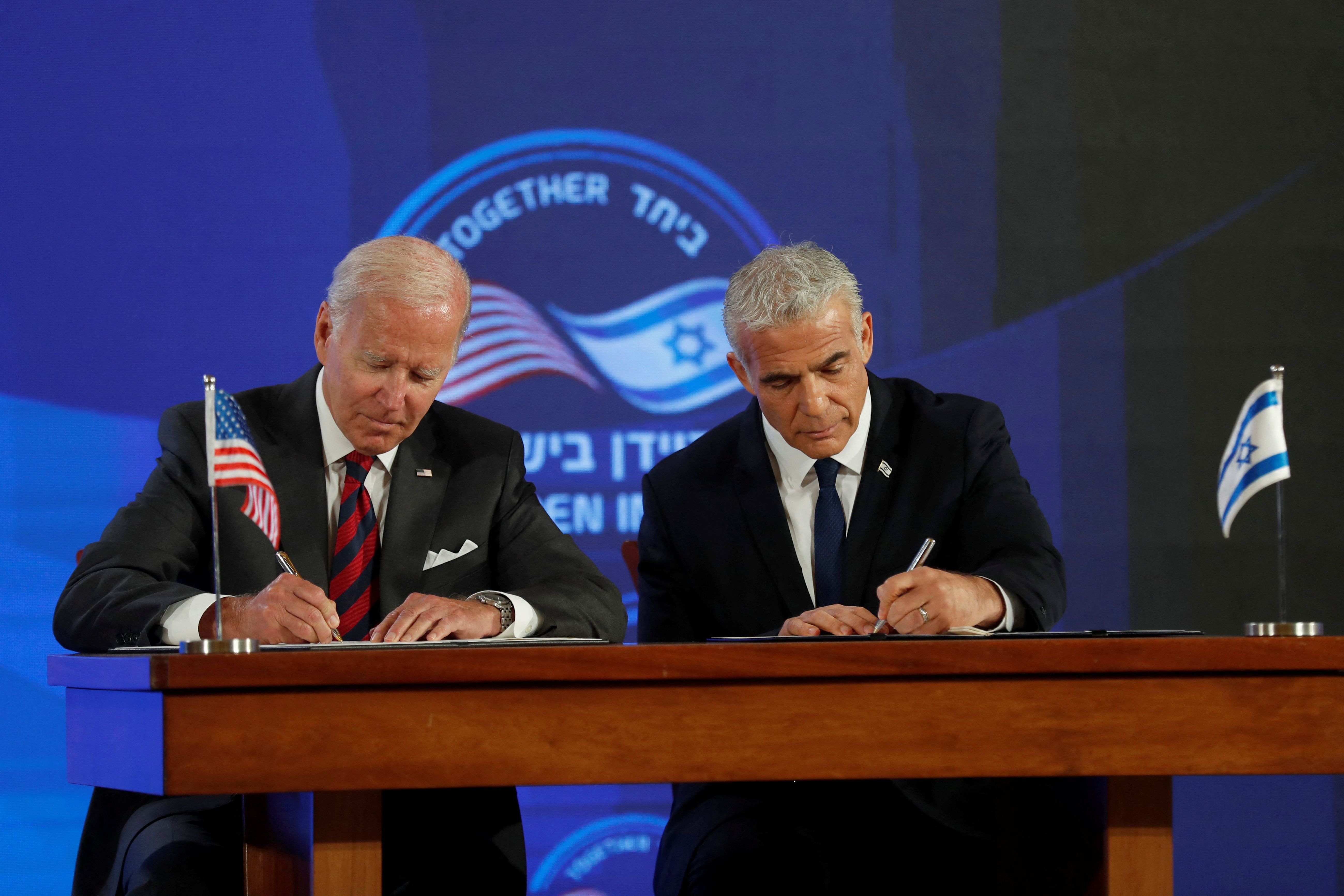 Biden Commits To Israel’s ‘Military Edge’ And Stopping Nuclear Iran