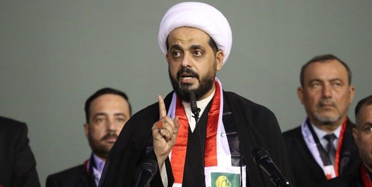 Qais al-Khazali, Secretary-General of the Iran-backed Asaib Ahl al-Haq militia in Iraq