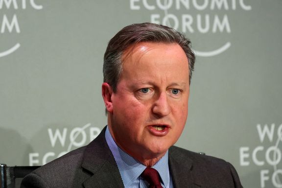 دیوید کامرون، وزیر خارجه بریتانیا