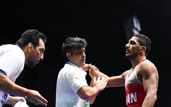رحمان عموزاد قهرمان کشتی بازیهای کشورهای اسلامی شد