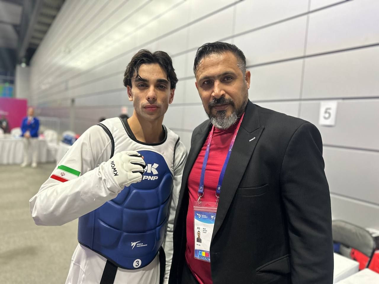 پس از ۱۰ سال؛ ابوالفضل زندی، قهرمان تکواندو جهان شد