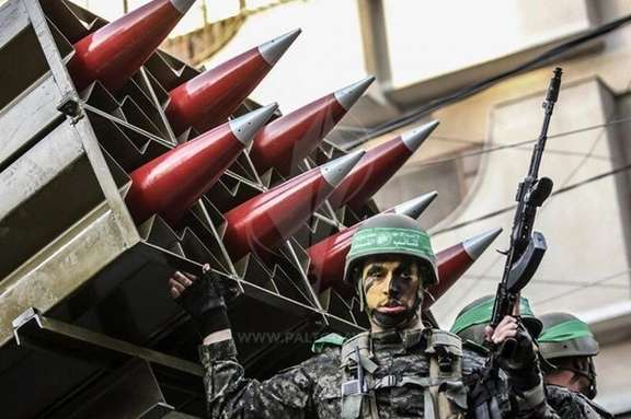 IRGC-supplied rockets for proxy forces in Iraq.
