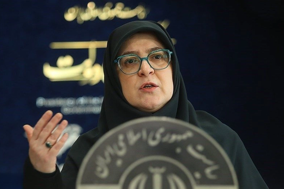 Iranian government spokesperson Fatemeh Mohajerani