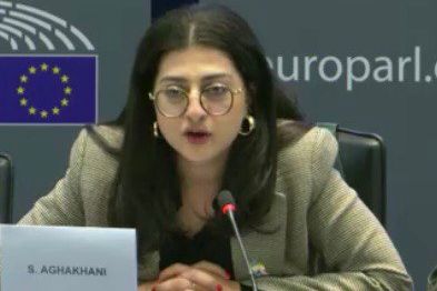 سحر آقاخانی، فعال مدنی در پارلمان اروپا: دانشجویان ایران شانهبهشانه مردم ایستادهاند