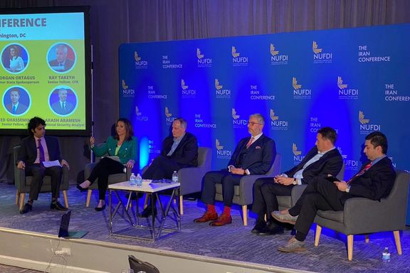 Panelists at NUFDI Conference on Iran. February 10, 2022