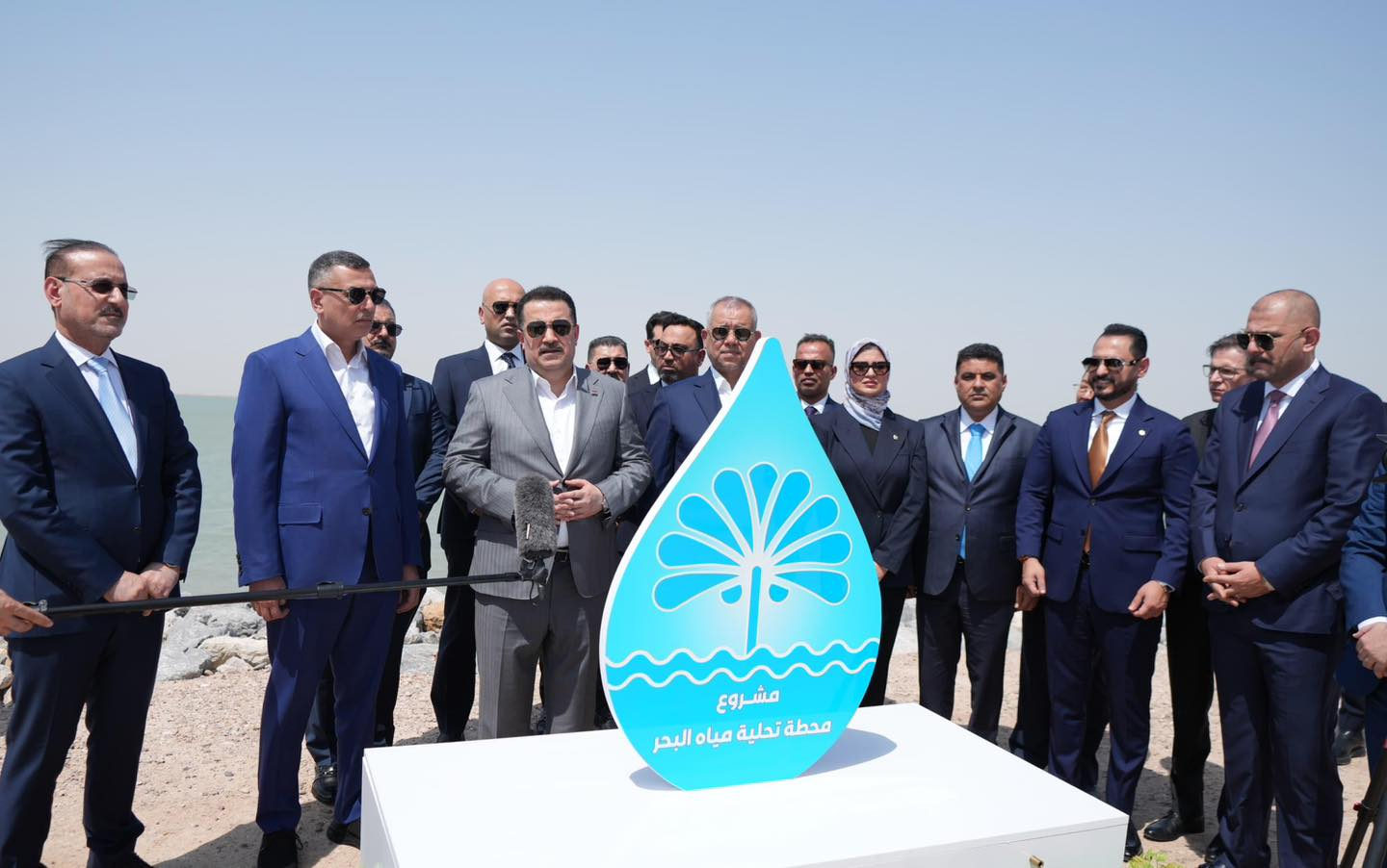 با سرمایه‌گذاری ۴ میلیارد دلاری چین؛ ساخت نخستین تاسیسات بزرگ آب‌شیرین‌کن عراق آغاز شد