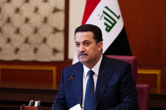 Iraqi Prime Minister al-Sudani who has friendly ties with pro-Tehran Shiite groups.