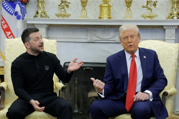 جنگ لفظی شدید ترامپ و زلنسکی در کاخ سفید مقابل دوربینهای تلویزیونی