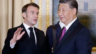 China's Xi, Macron Urge 'Political Settlement' in Iran Nuclear Issue