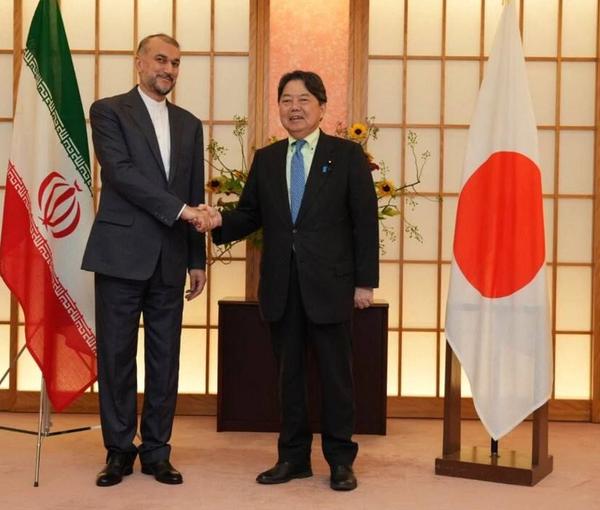 وزير خارجية إيران من طوكيو: لم نعطِ روسيا طائرات مسيرة لاستخدامها في الحرب ضد أوكرانيا