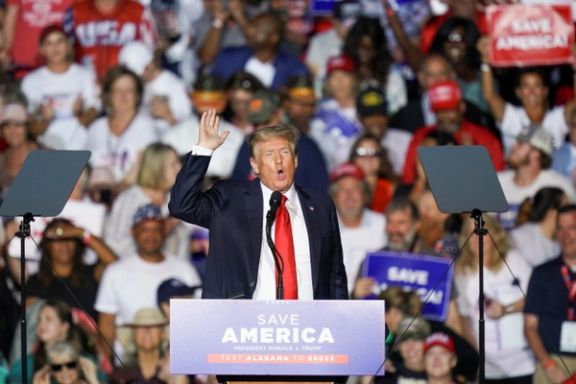 Former US president Donald Trump