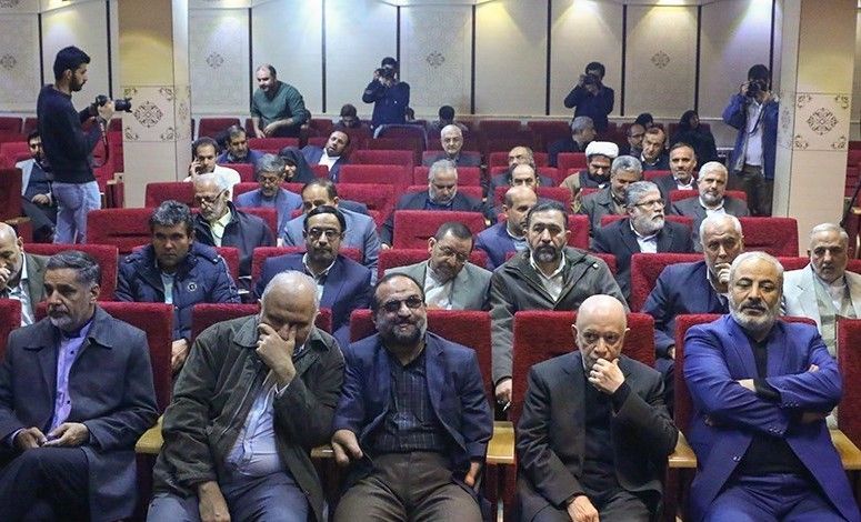 A meeting of a group of 'Sacrificial Warriors'. Undated