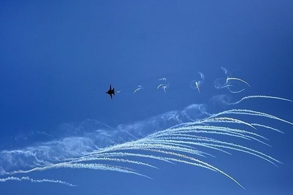 Iran's Air Force Conducts Drills With Jets And Drones