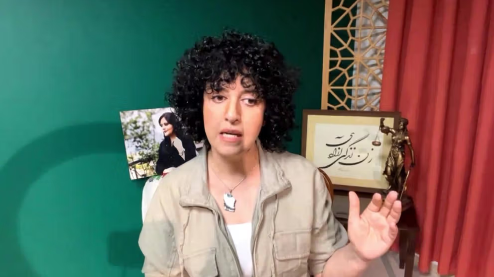 Human rights activist and Nobel laureate Narges Mohammadi