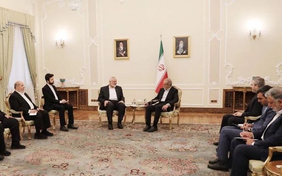 اسماعیل هنیه در دیدار با مسعود پزشکیان از حمایت جمهوری اسلامی از مردم غزه قدردانی کرد