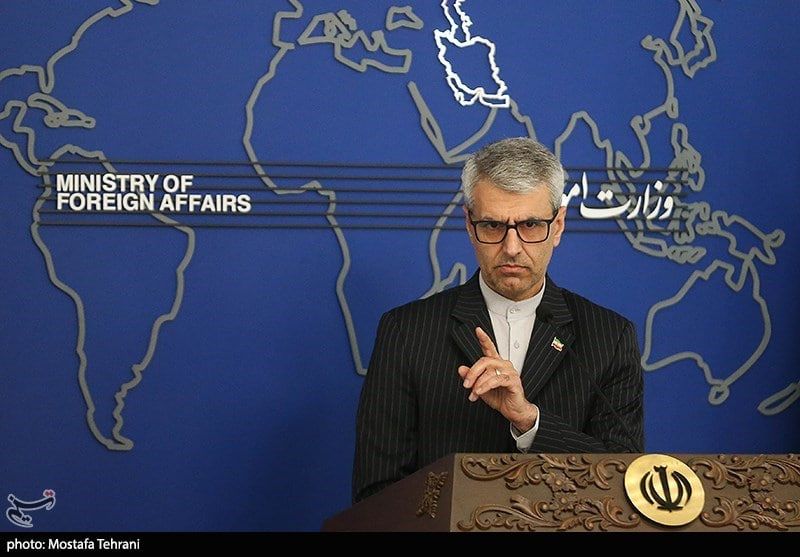 سخنگوی وزارت خارجه ایران: تحویل گرفتن متن پیشنهادی آمریکا به معنای پذیرش آن نیست