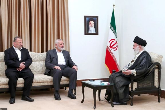 Hamas Leader Meets Iran’s Khamenei Amid West Bank Tensions