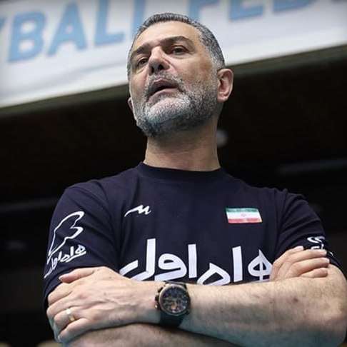 Behrouz Ataie, head coach of Iran's national volleyball team