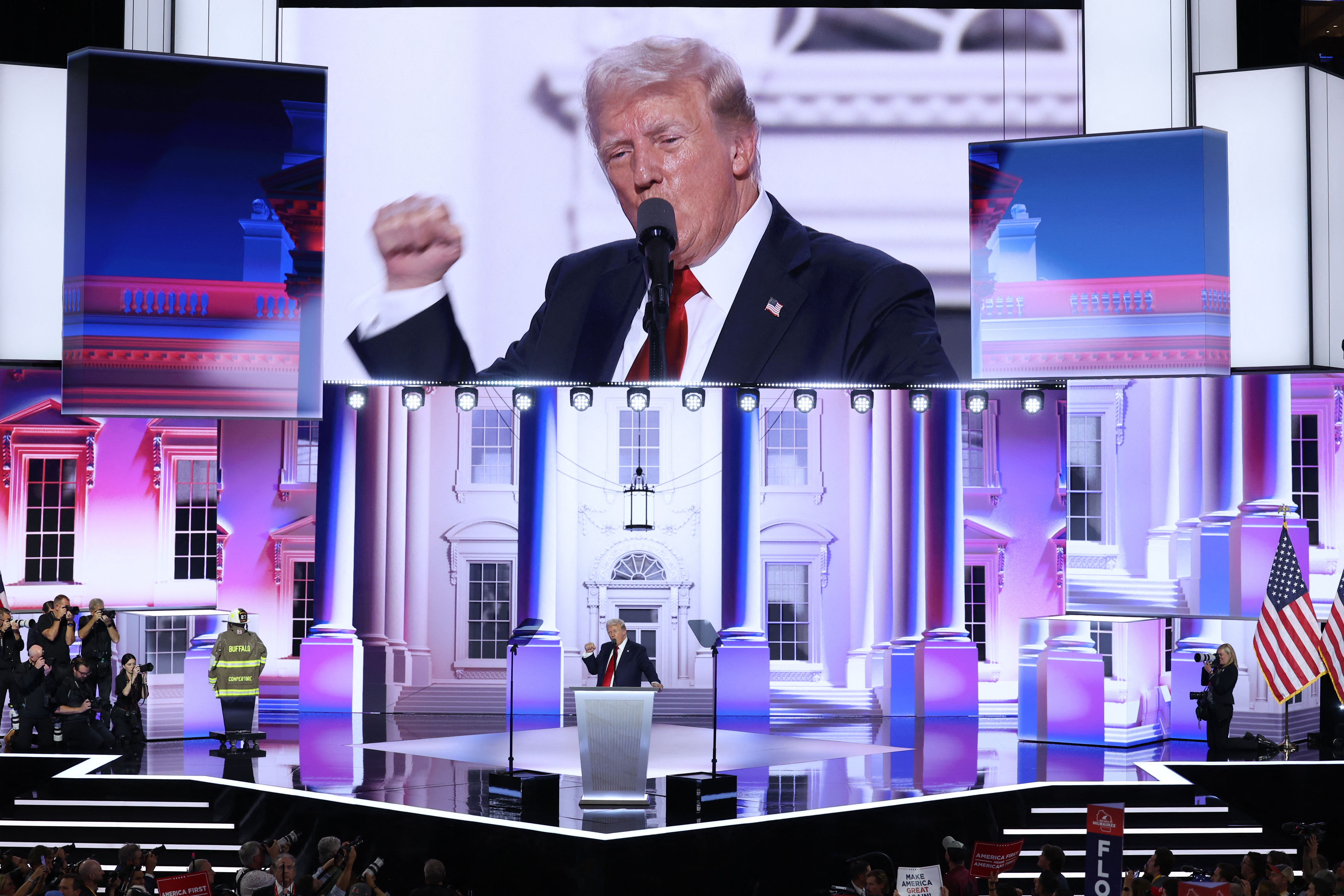 Trump at RNC: Iran was broke and now it's close to nuclear weapons