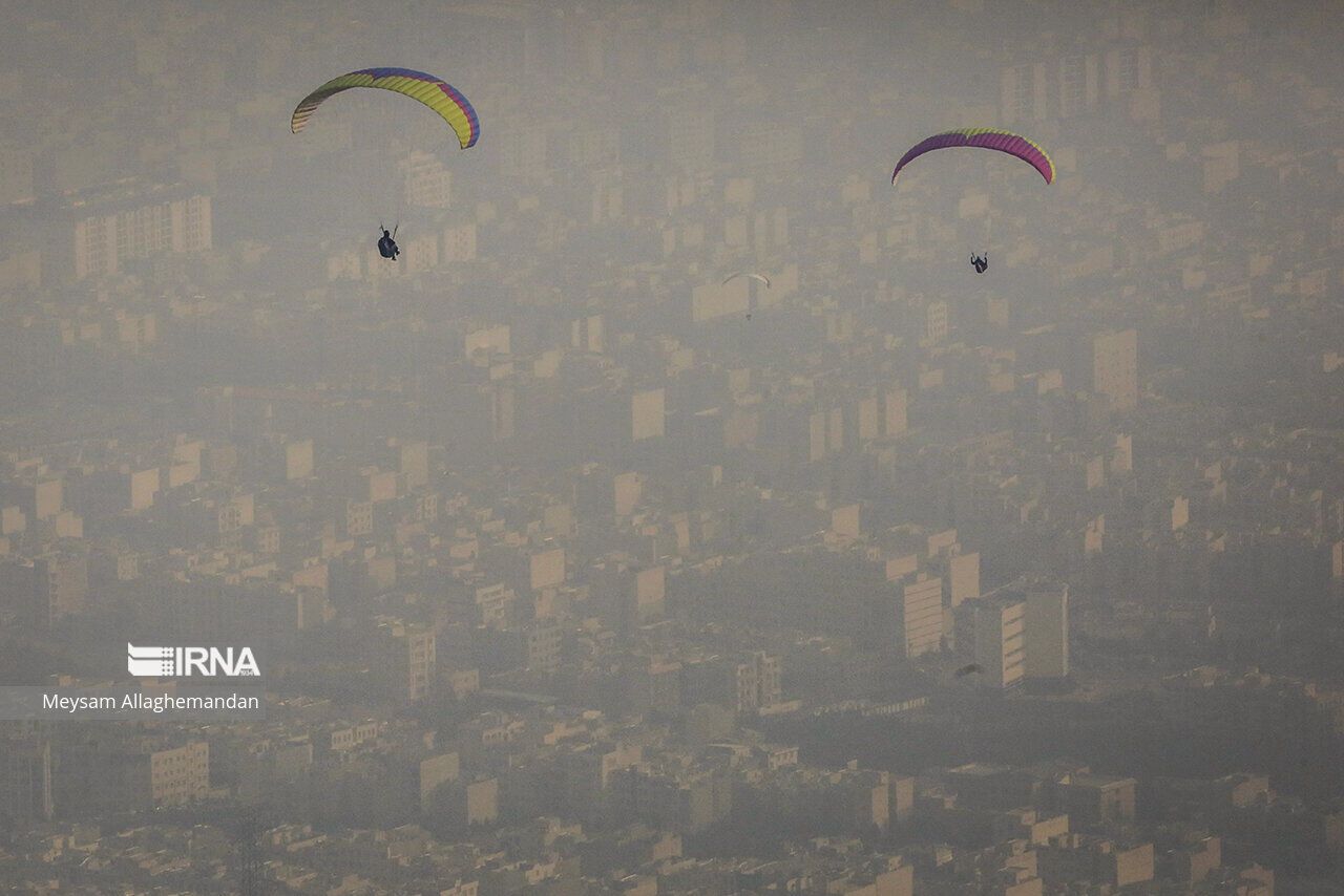 A view of the Iranian capital Tehran  