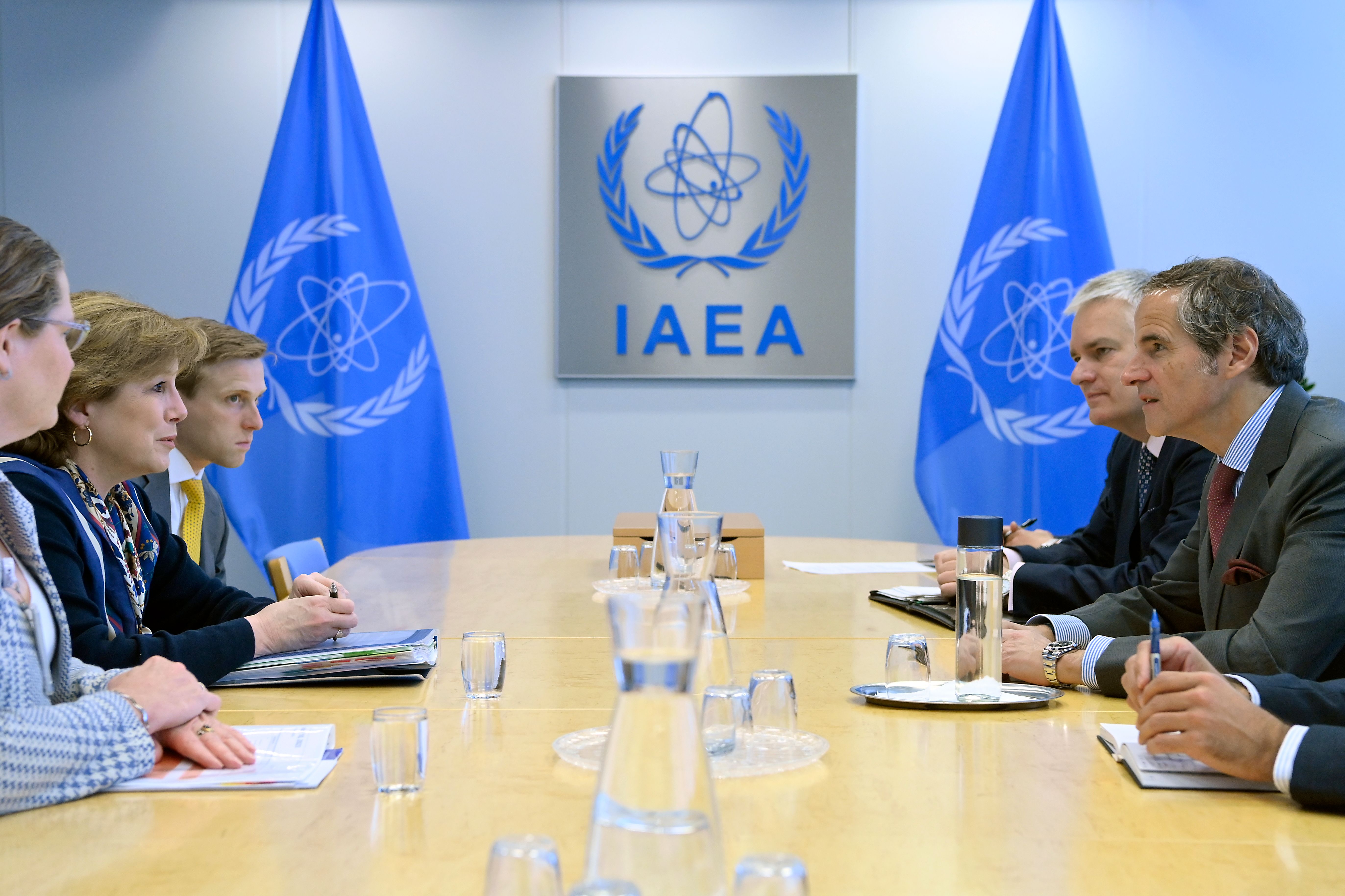 ممثلو إيران والوكالة الدولية للطاقة الذرية يعقدون محادثات في فيينا